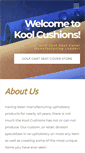 Mobile Screenshot of koolcushions.com